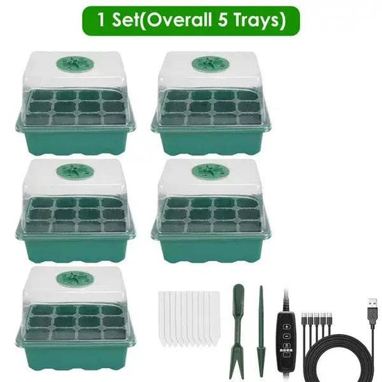 Kit COOKNICE de germination avec plateaux et dômes d&